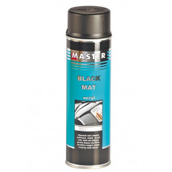 MASTER Lakier akrylowy czarny mat spray / 500ml
