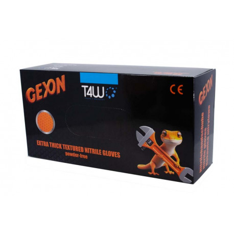 T4W GEXON Rękawice teksturowane nitrylowe / XL