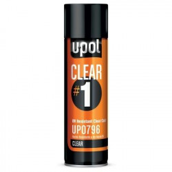 U-POL CLEAR1 Lakier bezbarwny Spray / 450ml