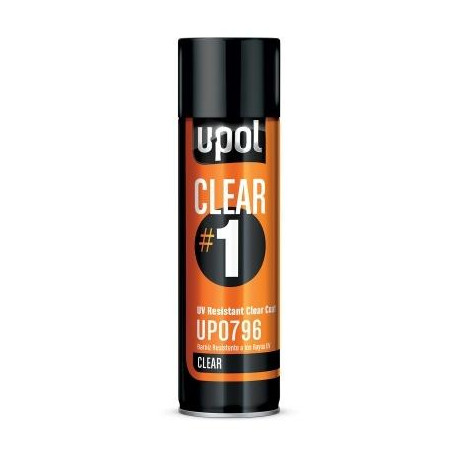 U-POL CLEAR1 Lakier bezbarwny Spray / 450ml