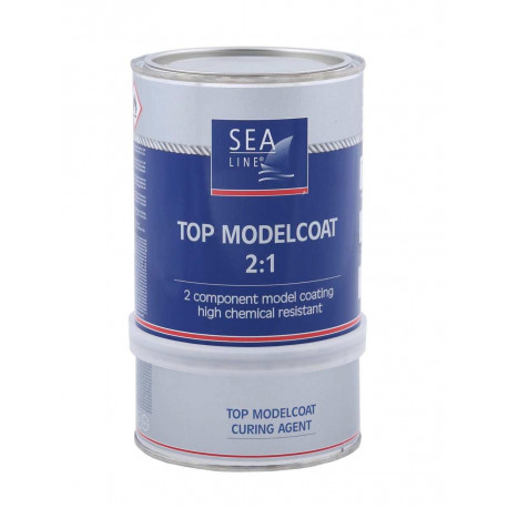 SEA LINE MODELCOAT Lakier poliestrowy SZARY 0.75L