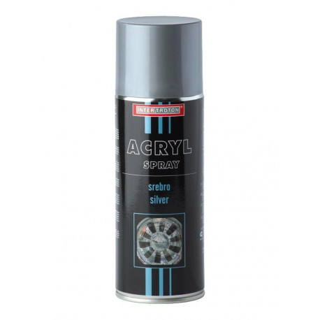 Troton IT Lakier akrylowy srebro spray / 400ml